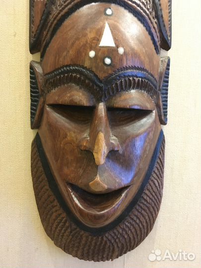 Оригинал ритуальная маска племени Maasai - Африка