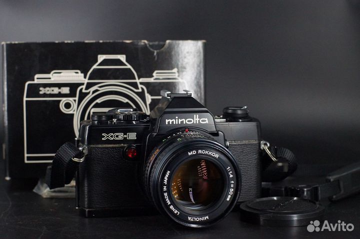 Minolta XG-E + 50 1.4