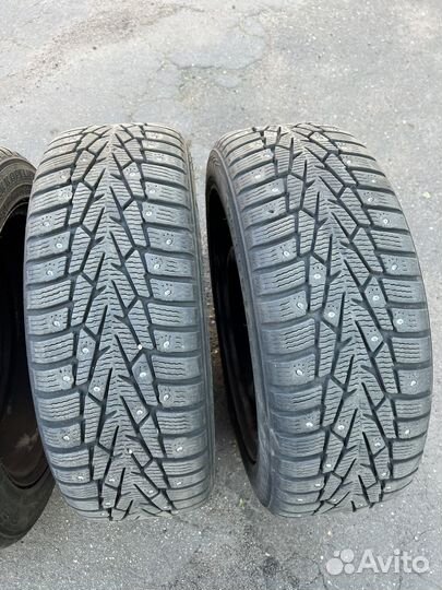 Колеса на зимней шипованной резине