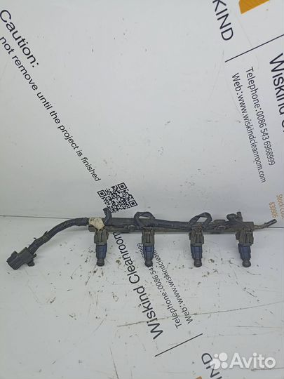 Топливная рампа с форсунками. Киа. Шум 1