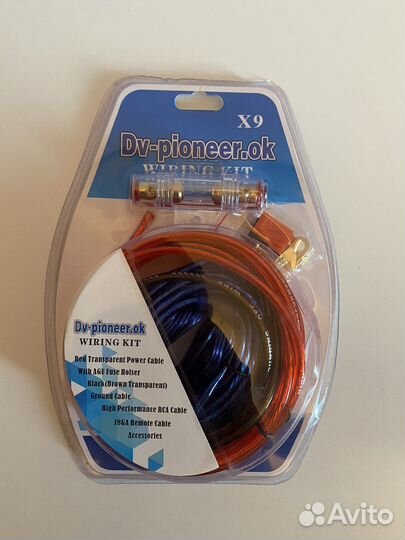 Провода для подключения усилителя, сабвуфера