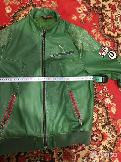 Куртка кожанная Puma