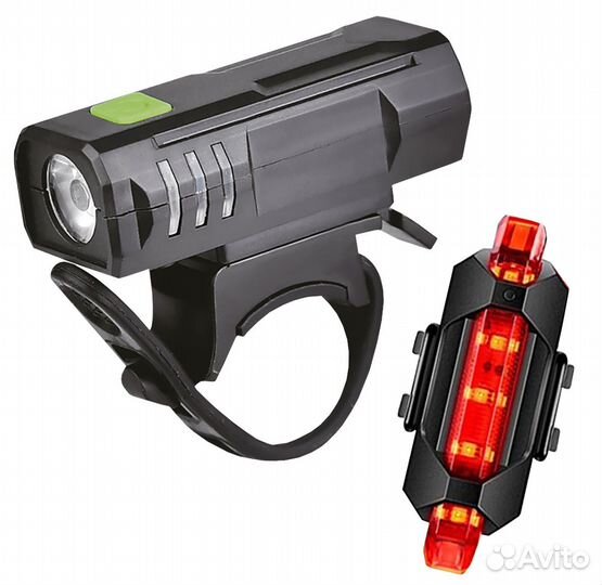 Велосипедный комплект фонарей glanzen BFL-1200-03