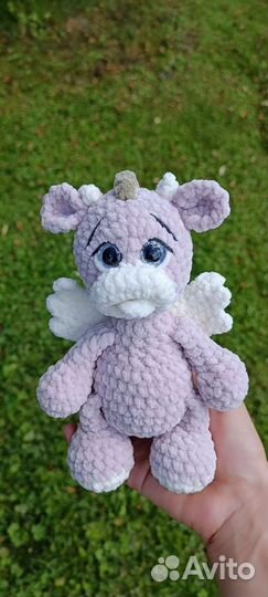 Вязаный дракончик