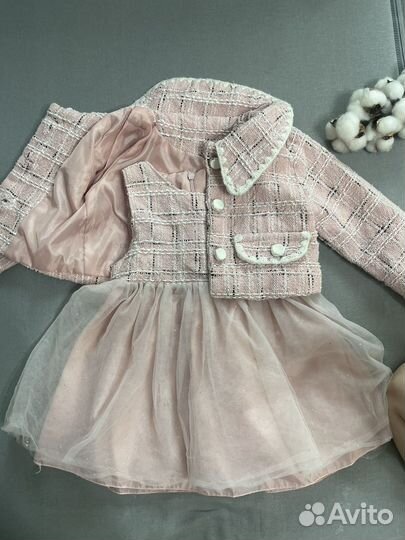 Платье с пиджаком 74