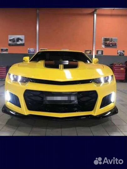 Бампер Camaro zl на 5 ое поколение в стиле 6 ого
