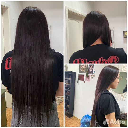 Наращивание биопротеиновых волос