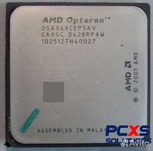 Процессор AMD Opteron Model 848, 2.2GHz 1MB Socket