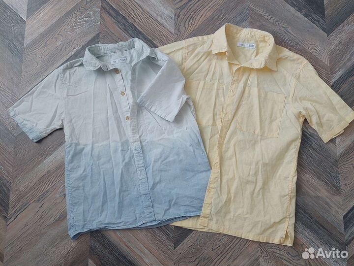 Рубашки zara для мальчика