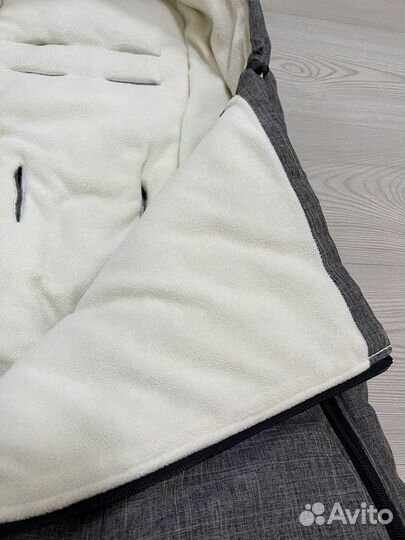 Муфта для ног Stokke Black Melange