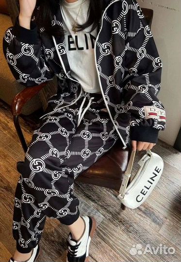 Спортивный костюм Gucci с принтом GG