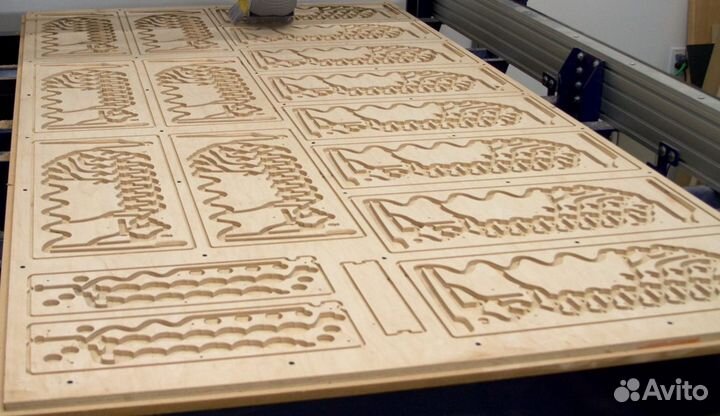 Чпу фрезеровка,дерево,фанера,полимеры прочее