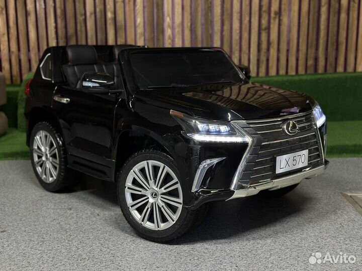 Детский электромобиль Lexus LX570 4Х4 двухместный