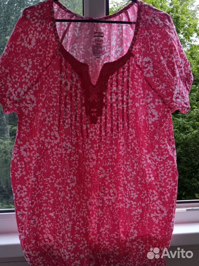 Блузка женская новая хлопок 52-54