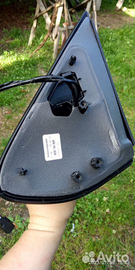 Зеркало правое Renault Logan/Sandero (2014-2018)