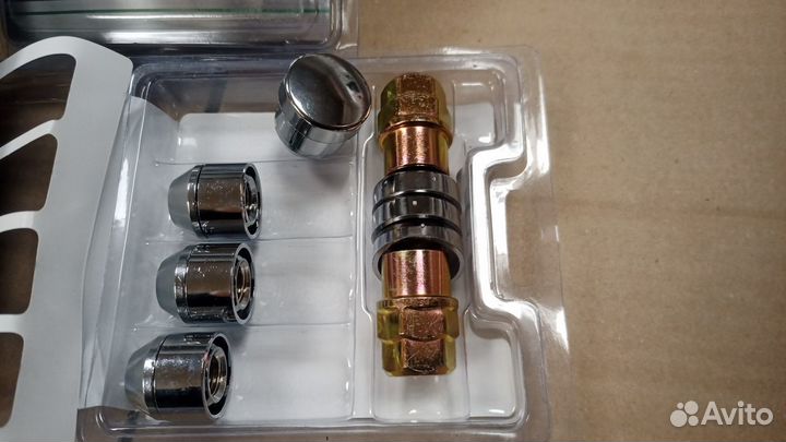 Секретка Гайка 12*1.5 конус. кольцо с прокруткой