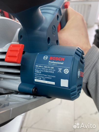 Дисковая пила bosch GKS185-li