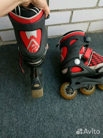 Ролики Moto JR, 35-40 размер