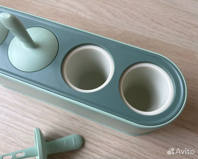 Силиконовые формы для мороженого 4 секции