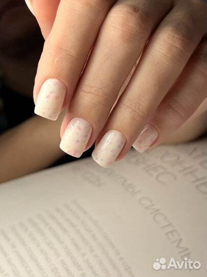 Маникюр с покрытием гель лак
