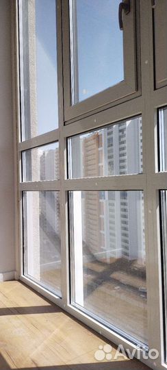 Замена холодного фасадног остекления на теплое