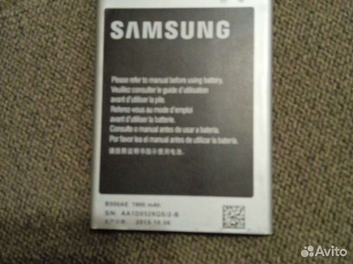 Аккумулятор для телефона samsung