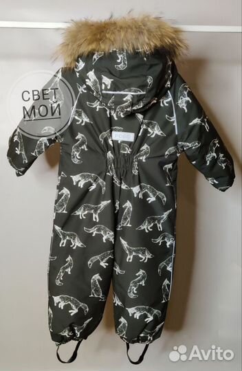 Зимний комбинезон 80 86 92 pogo kids