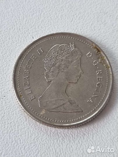 25 центов, Канада, 1989 год