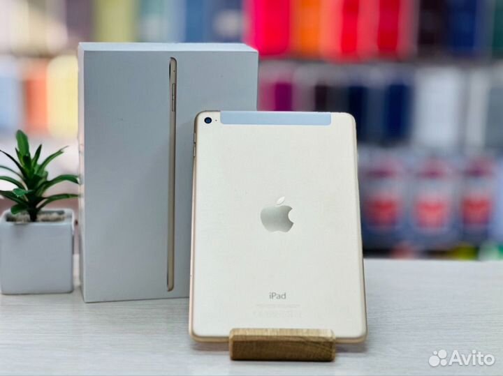 iPad mini 4 128gb LTE Gold Рассрочка. Обмен