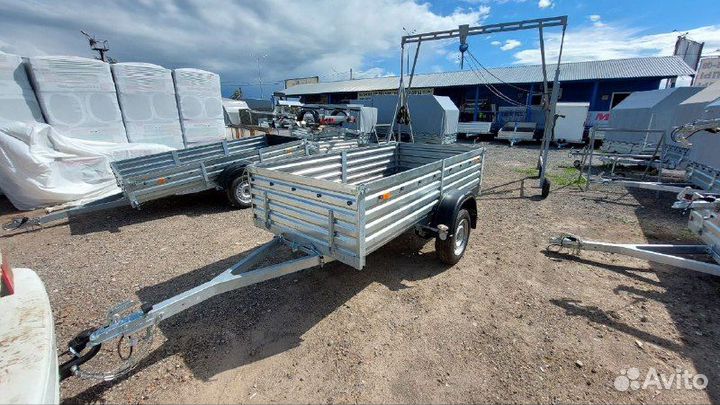 Прицеп мзса 817701 с высоким бортом. Рассрочка