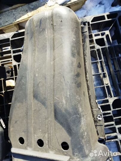 Защита топливного бака Mitsubishi Pajero V87W 6G75