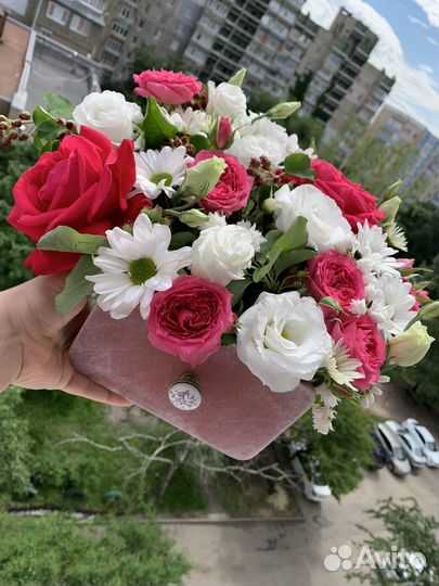 Композиции из фермерских цветов