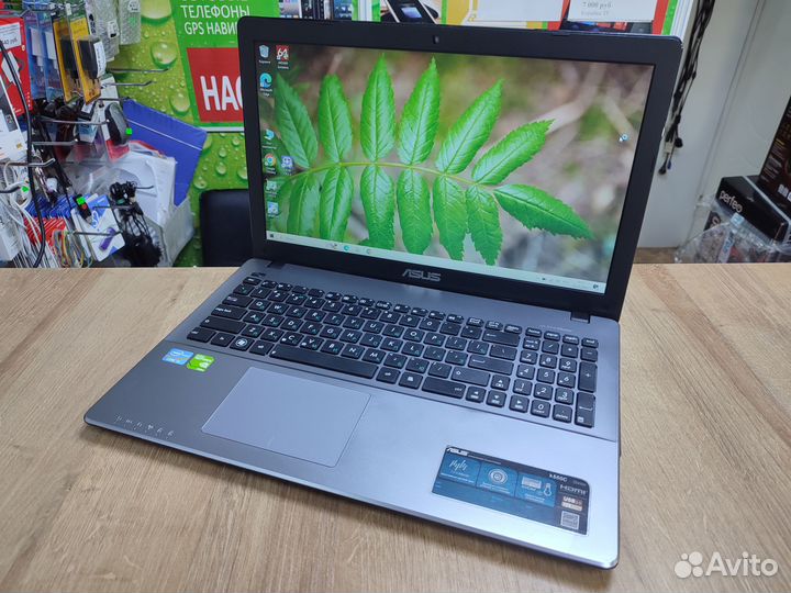 Asus x550c i3 3217u/4gb/hdd 320/ nvidia аккум ок