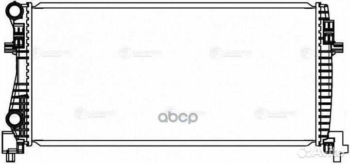 Радиатор охлаждения двигателя VAG octavia A7/A3