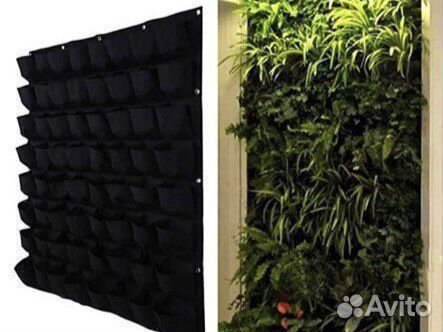 Подвесная грядка дома. Мешки для микрозелени