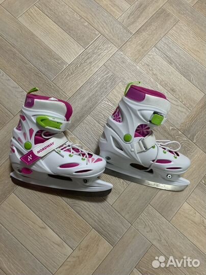 Коньки раздвижные 34-37