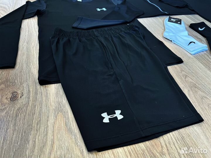 Рашгард Under Armour Black - 5/1, 2/316