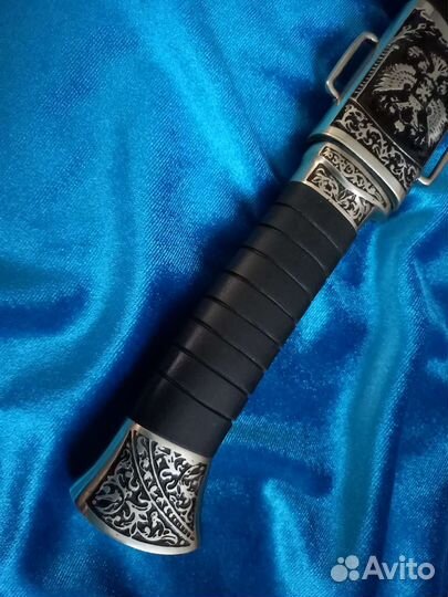 Казачий пластунский нож мельхиор