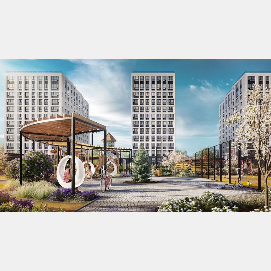 1-к. квартира, 41,2 м², 9/13 эт.