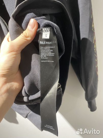 Зип худи balenciaga 1917