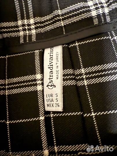 Юбка клетка