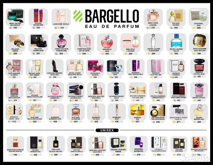 Духи Турецкие bargello