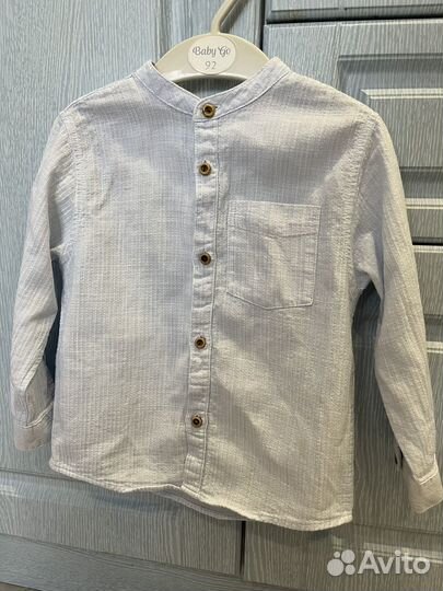 Рубашка на мальчика zara 92