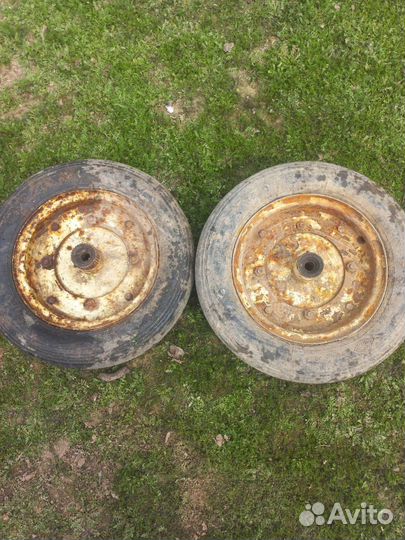 Колеса на мотоблок на телегу бу