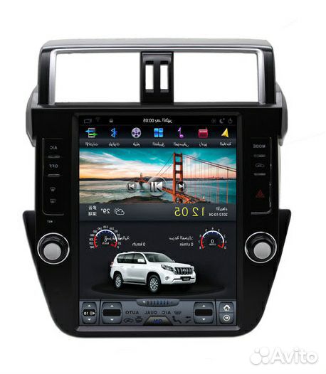 Tesla Land Cruiser Prado 150 2013-2016 13.6 дюймов