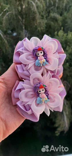 Резинки для волос ручной работы