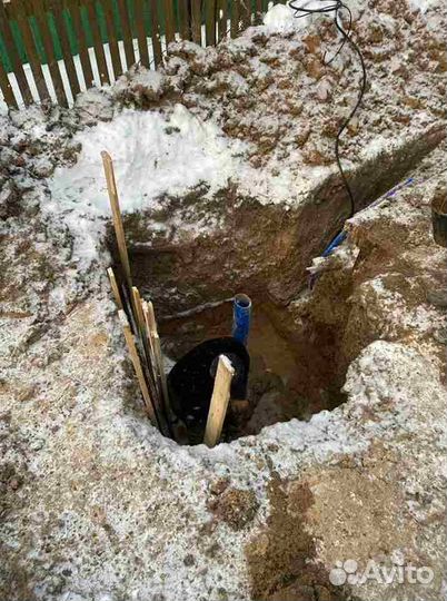 Установка септика под ключ