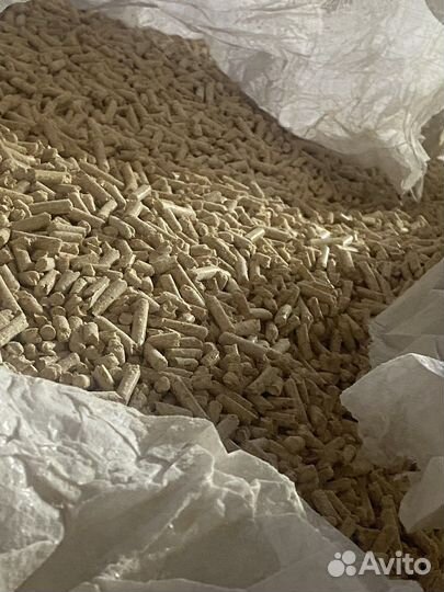 Наполнитель древесный для кошачьего туалета