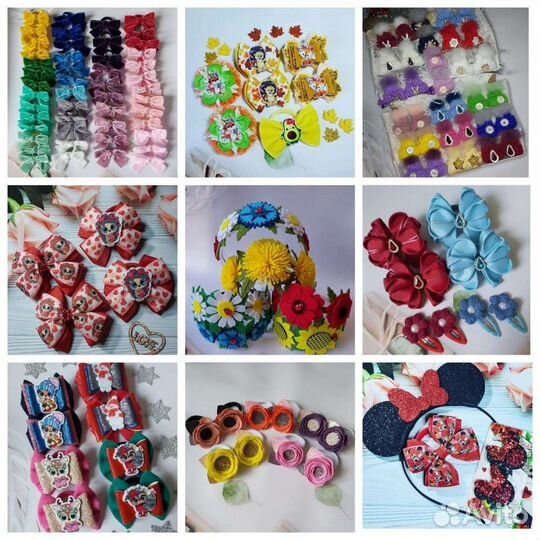 Резинки для волос ручной работы