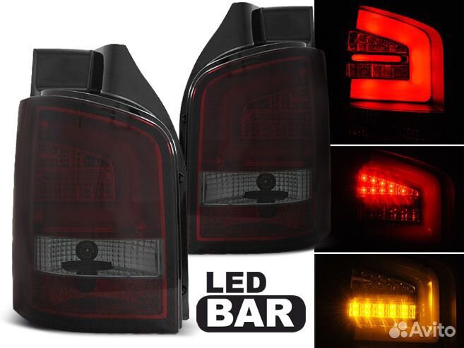 VW T5 Transporter (10-15) Тюнинг LED фонари ldvw99